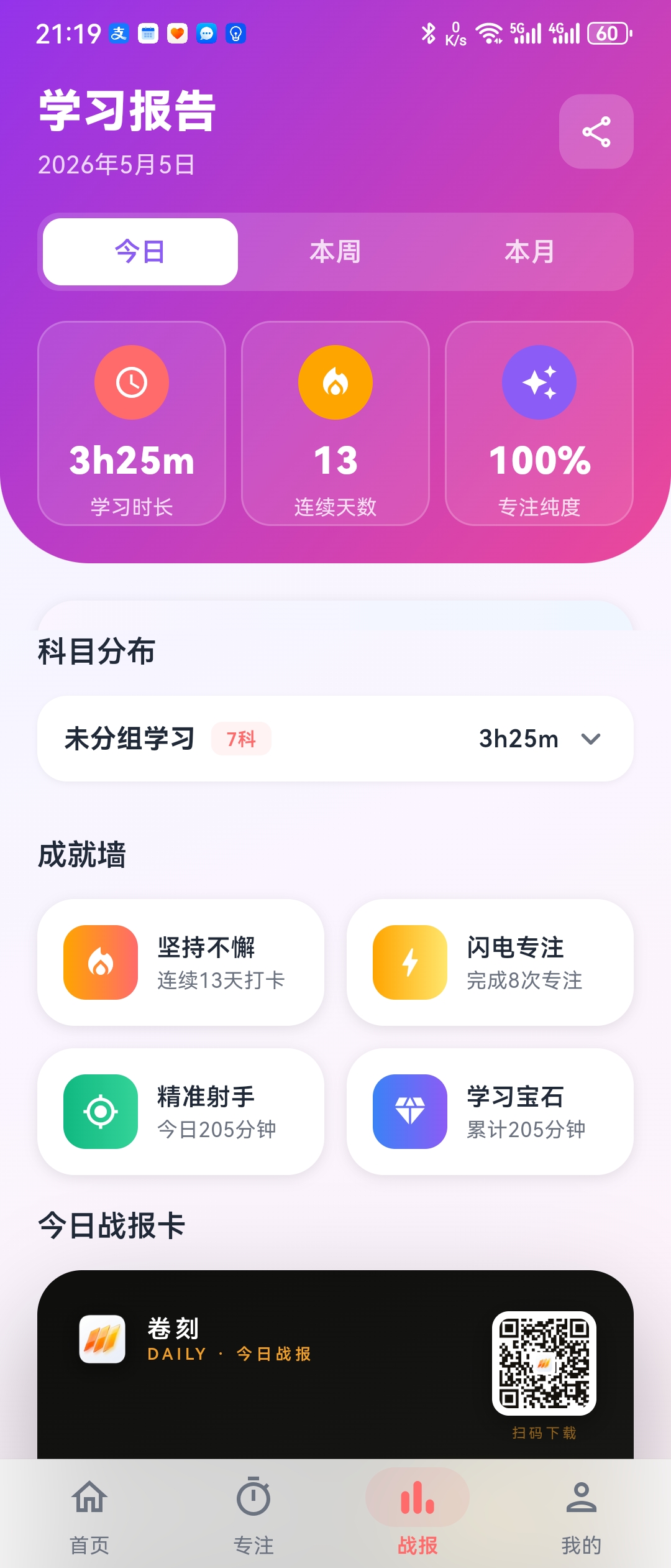 每日学习报告